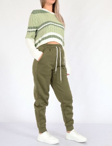 Pantaloni SHEIN, verde