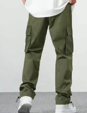 Pantaloni SHEIN, verde Verde