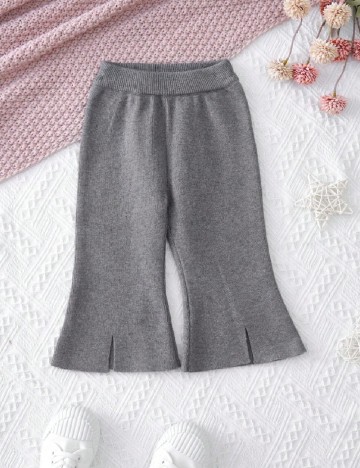 Pantaloni Shein Kids, gri