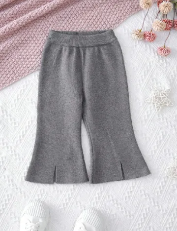 Pantaloni Shein Kids, gri Gri