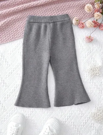 Pantaloni Shein Kids, gri Gri