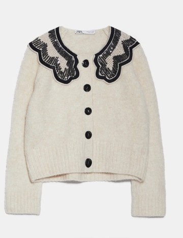 Pulover Zara, bej, M