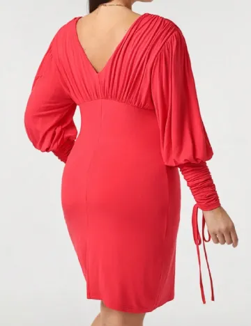 Rochie scurta SHEIN CURVE, rosu Rosu