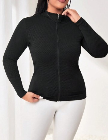 Bluza SHEIN CURVE, negru