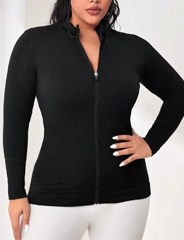 Bluza SHEIN CURVE, negru