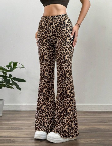 Pantaloni SHEIN, animal print