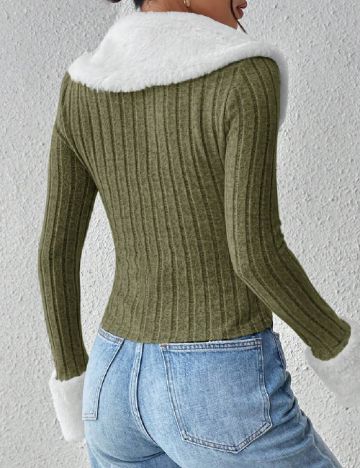 Cardigan SHEIN, verde