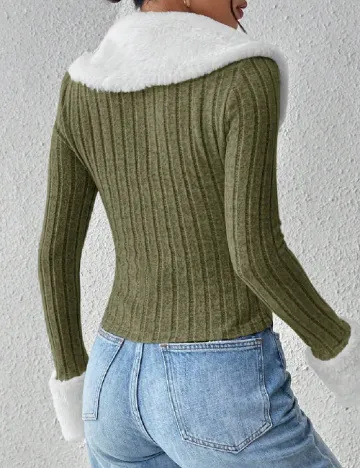 Cardigan SHEIN, verde Verde