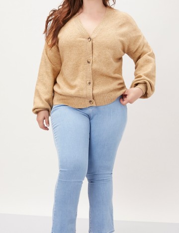 Cardigan MOTF Plus Size, maro