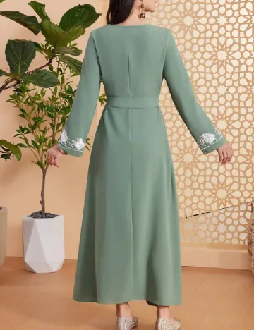 Rochie lunga SHEIN, verde