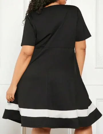 Rochie scurta SHEIN CURVE, negru Negru