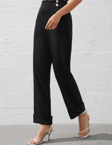 Pantaloni SHEIN, negru