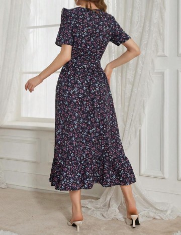 Rochie medie SHEIN, floral print