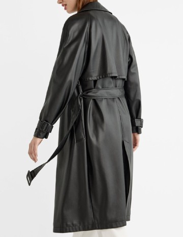 Trench Stradivarius, negru