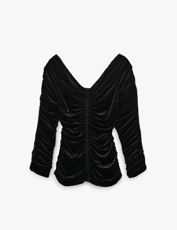 Top Zara, negru