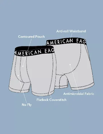 Set Boxeri American Eagle, mix culori Mix culori