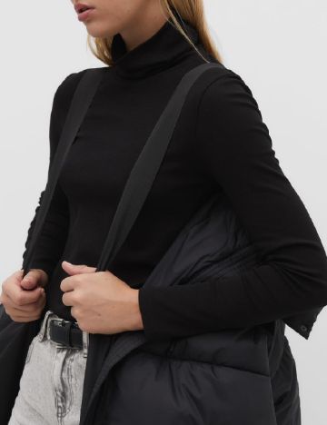 Geaca Stradivarius, negru