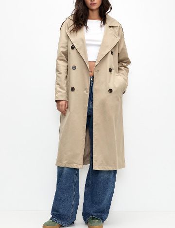 Trench Pull&Bear, maro