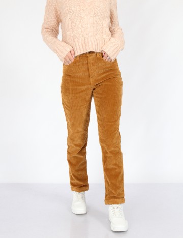 Pantaloni American Eagle, maro deschis