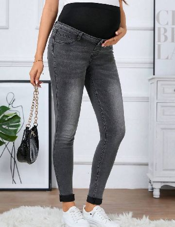 Blugi SHEIN Maternity, gri