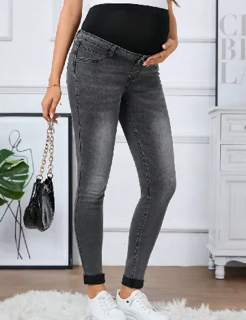 Blugi SHEIN Maternity, gri