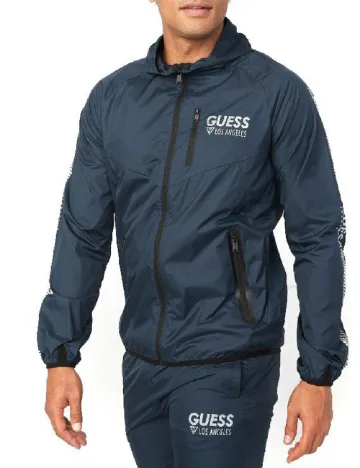 Geaca Guess, bleumarin Albastru