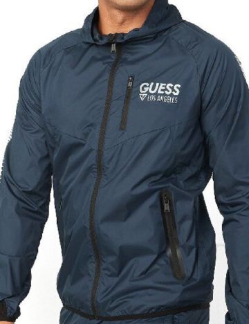 Geaca Guess, bleumarin