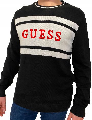 Pulover Guess, negru