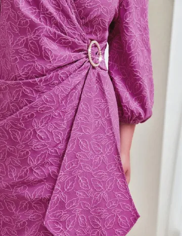 Rochie medie SHEIN CURVE, magenta