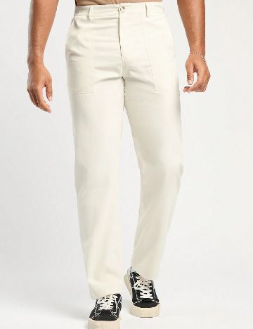 Pantaloni SHEIN, crem