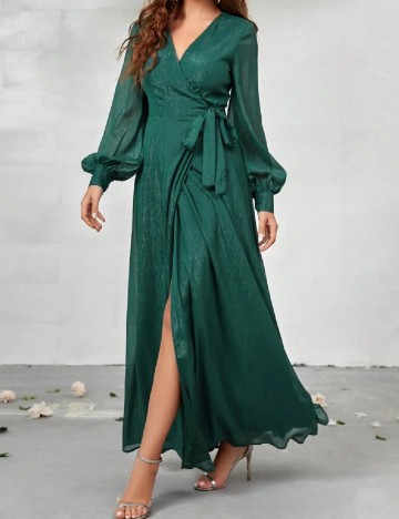 Rochie lunga SHEIN, verde