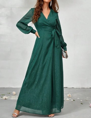 Rochie lunga SHEIN, verde