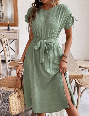 Rochie medie SHEIN, verde