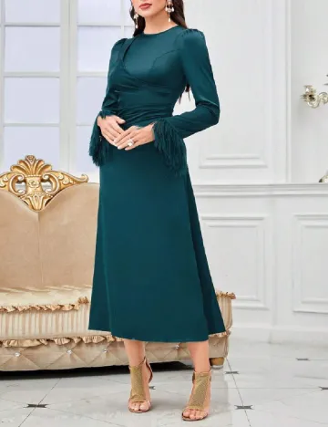 Rochie medie SHEIN, verde Verde