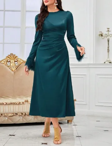 Rochie medie SHEIN, verde Verde