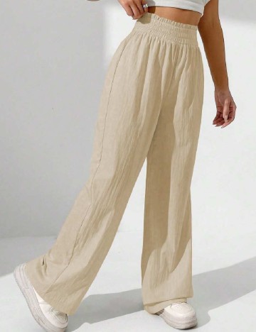 Pantaloni SHEIN, crem