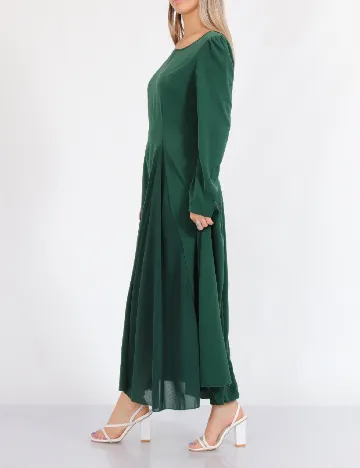 Rochie lunga SHEIN, verde Verde