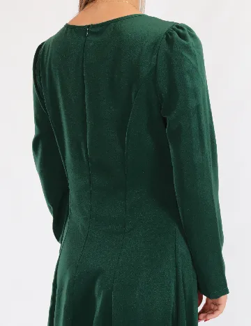 Rochie lunga SHEIN, verde Verde