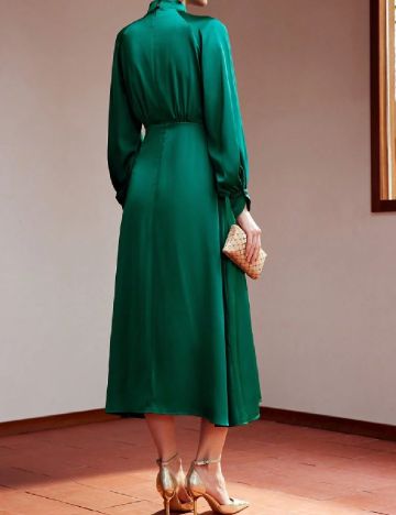 Rochie medie MOTF, verde