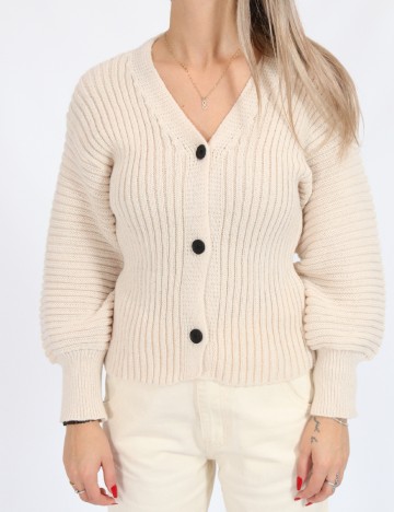 Cardigan SHEIN, crem