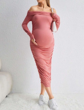 Rochie medie SHEIN Maternity, roz