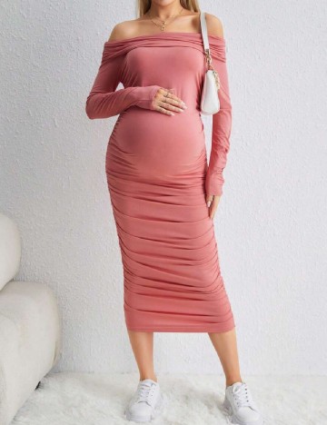 Rochie medie SHEIN Maternity, roz