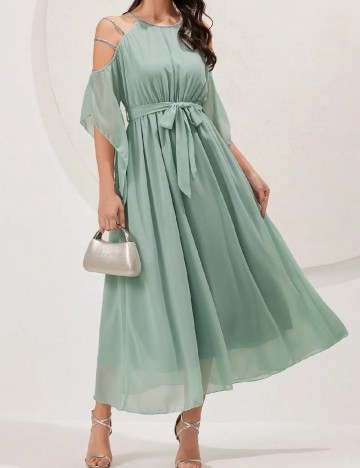 Rochie medie SHEIN, verde