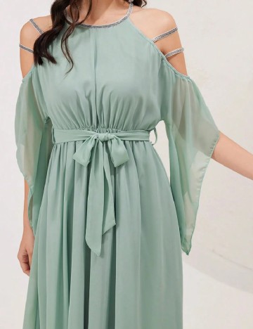 Rochie medie SHEIN, verde