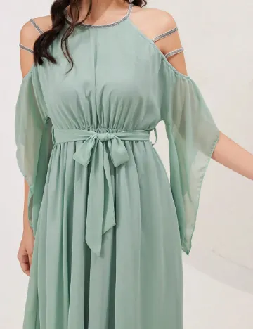 Rochie medie SHEIN, verde Verde