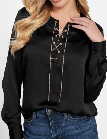 Bluza Guess, negru