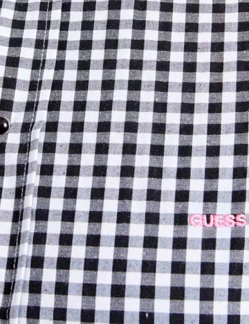 Camasa Guess, alb/negru