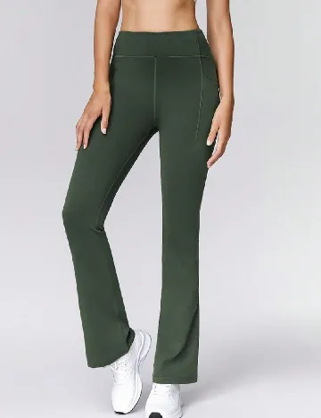 Pantaloni SHEIN, verde Verde