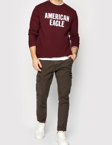 Bluza American Eagle, visiniu