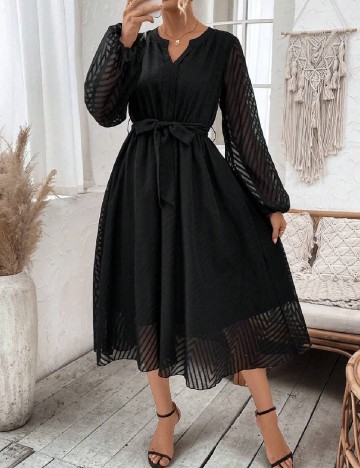 Rochie medie SHEIN, negru